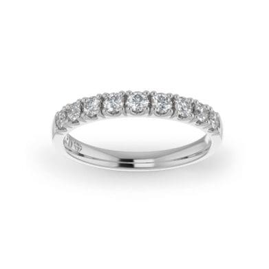 Ladies-Wedding-Platinum-Diamond-Ring-Scallop-Pave-2.5mm